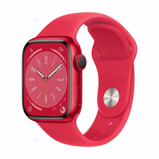 Apple Watch Series 8 Aluminum Case Red