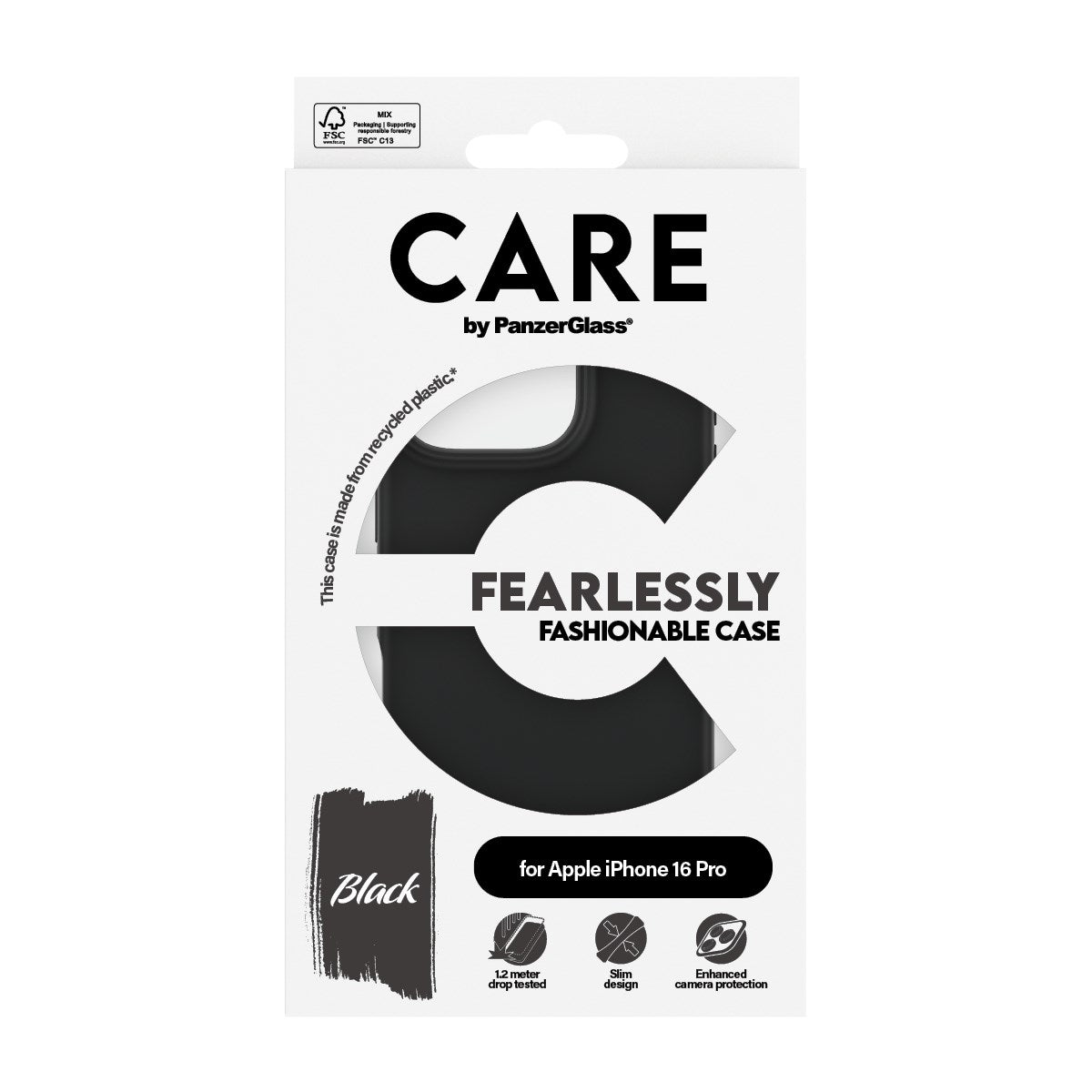 CARE by PanzerGlass iPhone 16 Pro Case