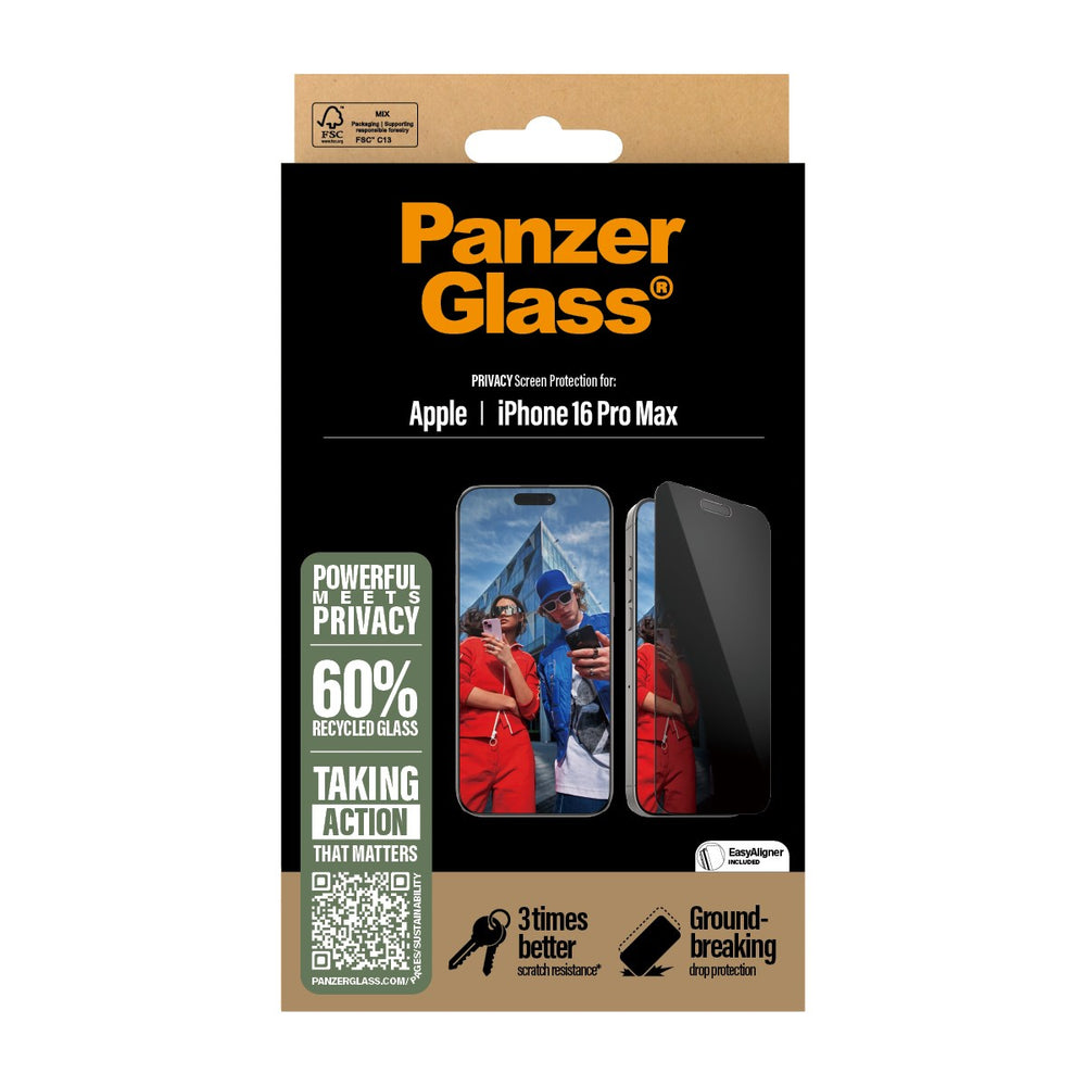 PanzerGlass iPhone 16 Pro Max ekraanikaitse (Premium)