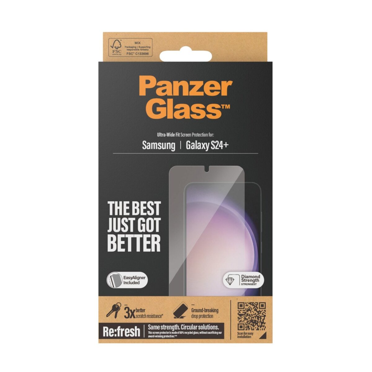 PanzerGlass Samsung Galaxy S24 Plus - Ekraanikaitse